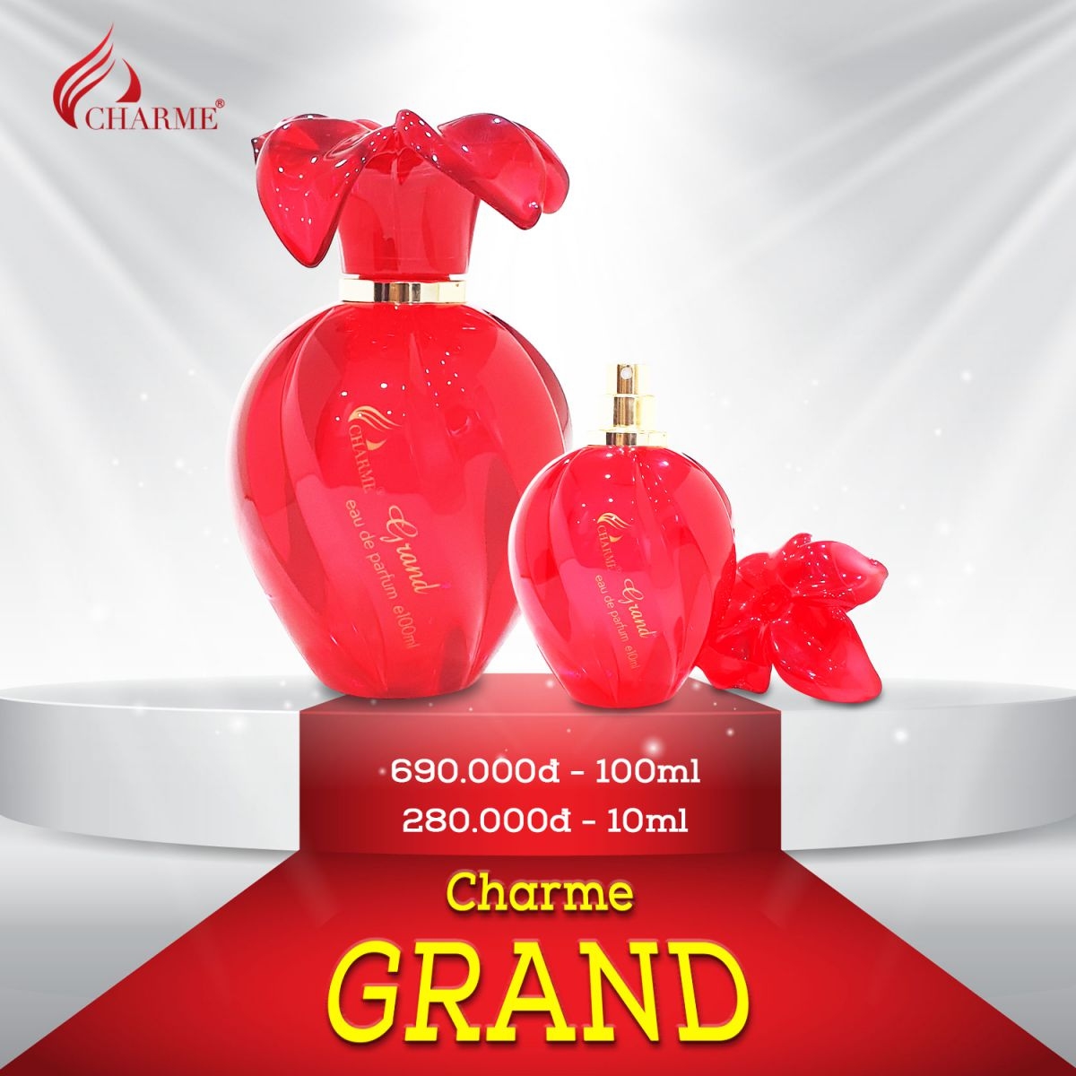Nước hoa nữ Charme Grand 10ml chính hãng