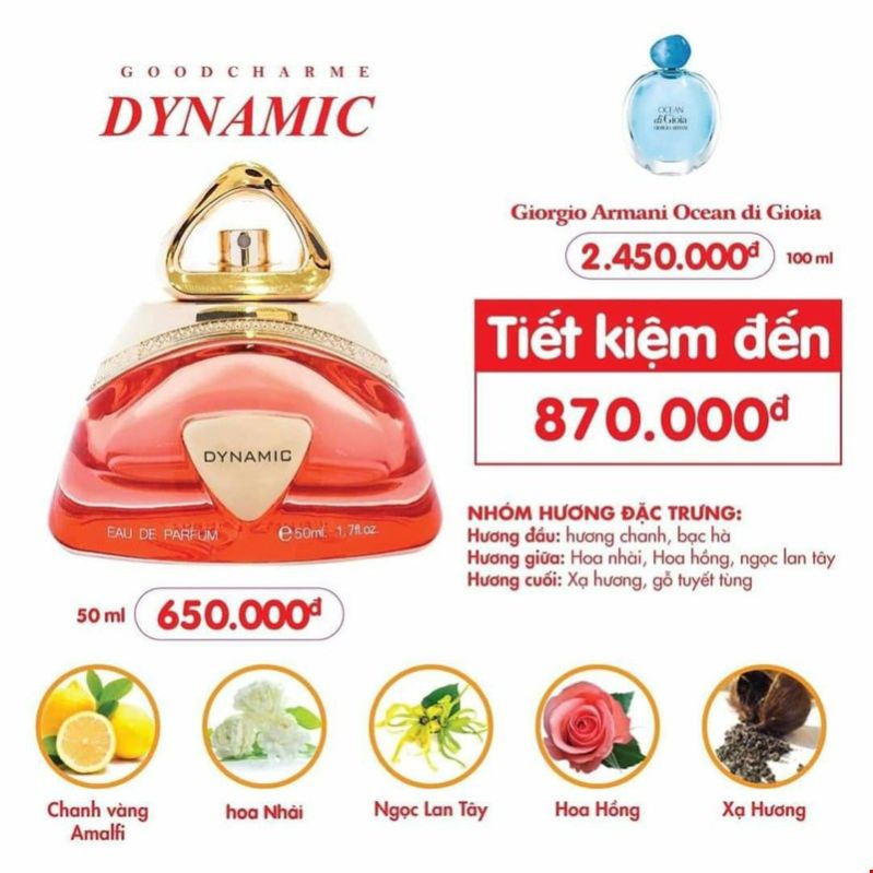 Nước hoa Good Charme Dynamic 50ml