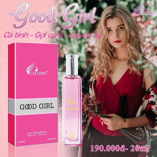 Nước hoa Charme Good Girl 20ml Mini
