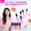 Bộ test nước hoa charme nữ 10 mùi dạng xịt mỗi ống 3ml