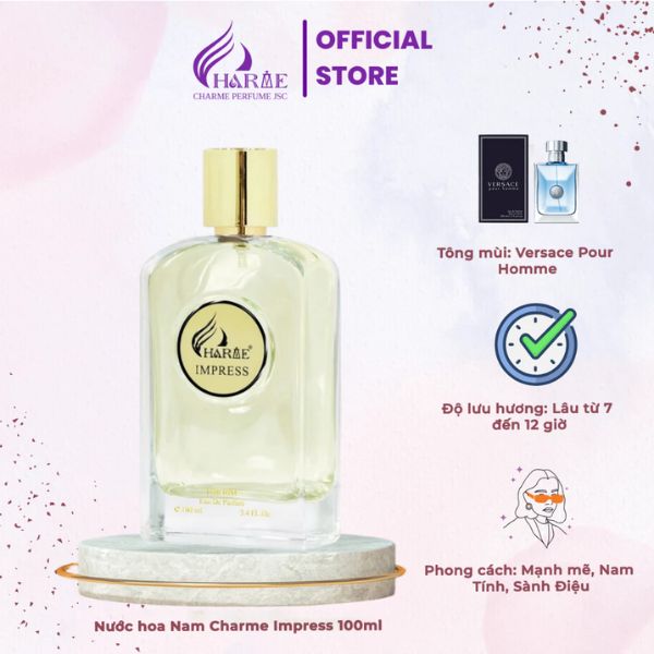 Nước hoa Charme Impress 100ml